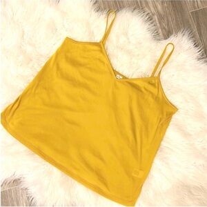 NWOT Mustard Color Cami